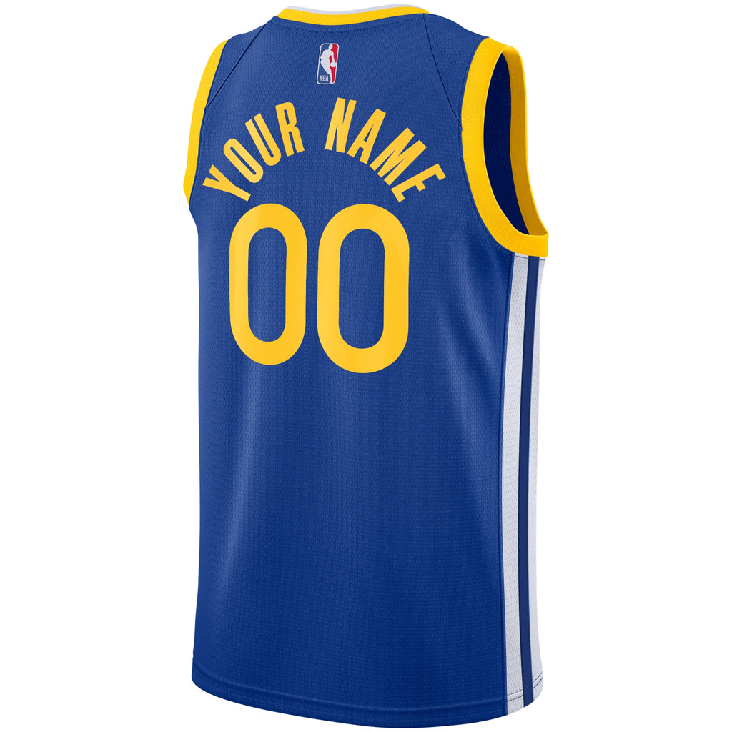 Golden State Warriors Nike Icon Swingman Jersey - Custom - Youth